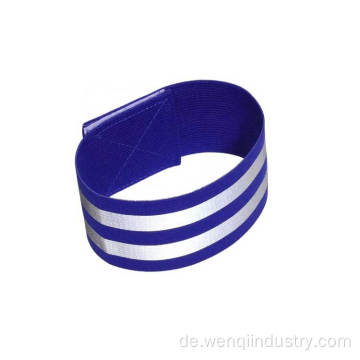 Fabrik-personalisiertes billiges hoch sichtbares reflektierendes Silikon-Armband Slap-Armband